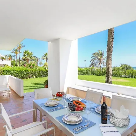 Frontline Ground Floor - Monteros Palm Apartment Marbella